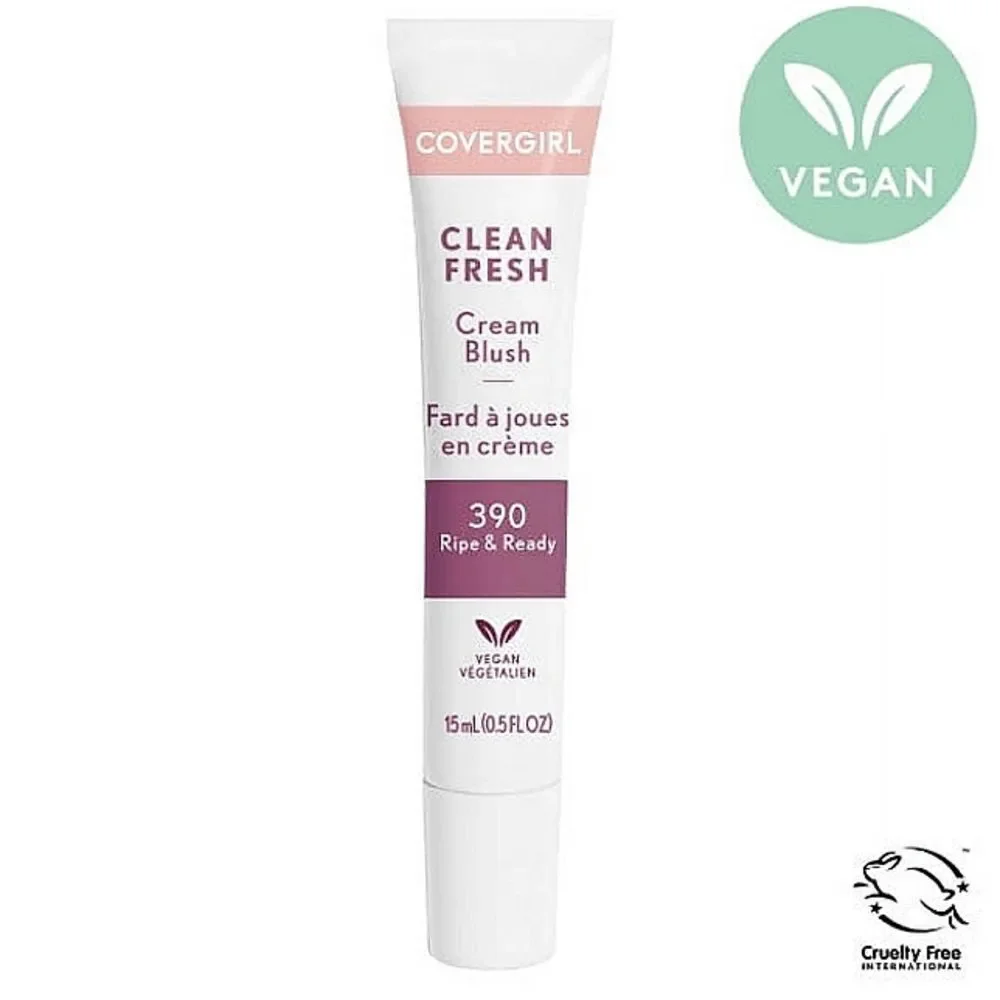 5 x CoverGirl Clean Fresh Cream Blush, 390 Ripe & Ready